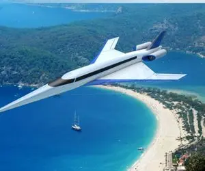 جت ما فوق صوتی که لندن تا نیویورک را در 90 دقیقه طی می کند 