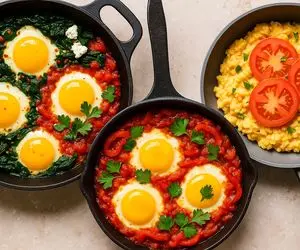 آموزش آشپزی؛ 3 تا املت خوشمزه ده دقیقه ای