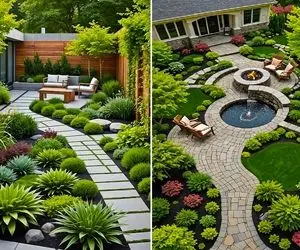 ایده های اروپایی و به روز برای تزیین و گل آرایی حیاط ویلا؛ مد 2025