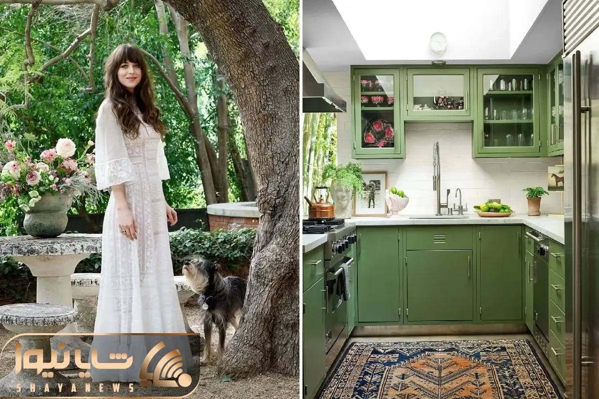 لوکس گرایی؛ دکوراسیون دلنشین خونه ستاره مشهور هالیوود با فرش ایرانی همه شوکه کرد