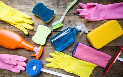 چند ترفند برای تمیز کردن خانه