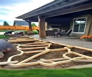 معماری خلاقانه؛ وای فقط ببین با حیاط چیکار میکنن بیرون خونه از توش خوشگل تر شد دستخوش