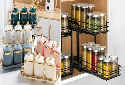 جا ادویه ای های جدید و پینترستی آشپزخانه؛ نهایت خاص بودن رو با این ها معنی کنید/ عالی برای جهیزیه عروس