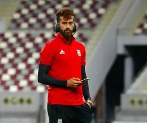 رامین رضاییان در قطر واکسن کرونا را زد ؛ همه مردم واکسن بزنند