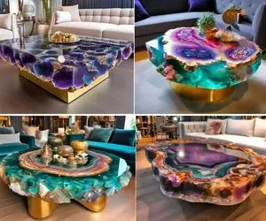 خاص ترین میز های مبلمان / اگه روحیه یونیک پسندی داری با اینا از ذوق به وجد میای