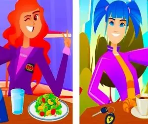 بازی فکری؛ اگه آدم شناس هفت خطی بگو کدوم از خانوما واقعا پولداره و کدوم ادا میاد