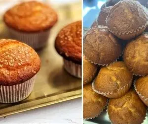 طرز تهیه کیک یزدی مخصوص مجالس عزاداری محرم / دستور پخت راحت و اندازه ها با لیوان