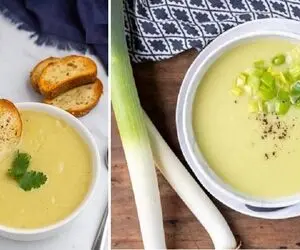طرز تهیه سوپ تره فرنگی / یه سوپ فوق العاده خوشمزه ویژه شب های پاییز