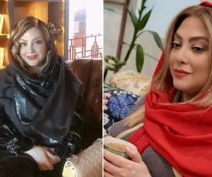 "مریم سلطانی" با این میکاپ فوق العاده هرچی سالنه رو انگشت چرخوند؛ مدل شالش چه پیچیدس!