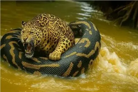 مستند بقا؛ پلنگ از جونش سیر بود پیچید به پیتون