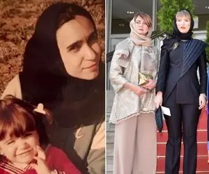 قبل و بعد ستاره پسیانی / شباهت دیده نشده نقره جیران به همسر پدرش همرو متعجب کرد