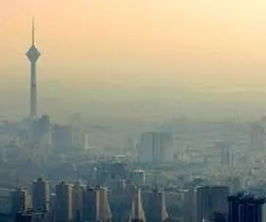عکس| شاخص آلودگی هوا تهران امروز دوشنبه ۲۶ آذر ۱۴۰۳