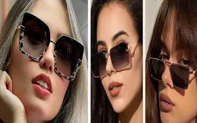 عینک های آفتابی زنونه مد 2025؛ اینا رو مدل های کمپانی های مد و فشن اروپا میزنن