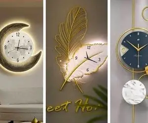 ساعت های دیواری جدید مد شده؛ زمان رو به زیباترین شکل ممکن نظاره کن