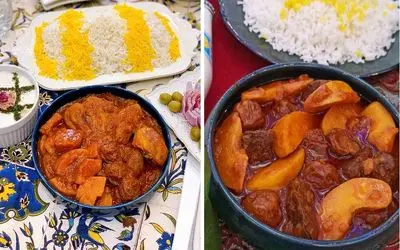 طرز تهیه خورش به آلو به روش اصیل / بهترین ناهار برای روزای زیبای پاییزی