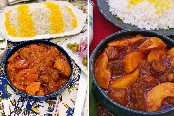 طرز تهیه خورش به آلو به روش اصیل / بهترین ناهار برای روزای زیبای پاییزی