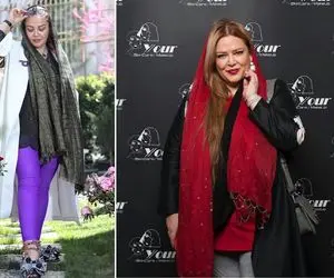 تصویری از بهاره رهنما با شلواری فوق جذب و بدن نما!