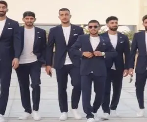 آواز قدرتی؛ تیم ملی فوتبال ایران رژه کنان راهی مکزیک شدند