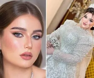 کانتورینگ، رنگ رژلب و آرایش چشم برای عروس تپل؛ سبک میکاپ برای استخوانی شدن صورت تو پر