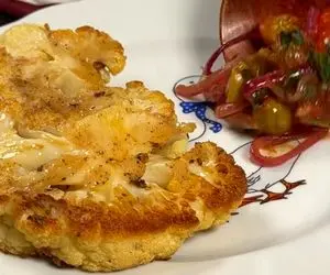 آموزش آشپزی؛ یه ترکیب عالی از گل کلم و مخلفات که اینقدر خوشمزه است گوشت هم کم میاره