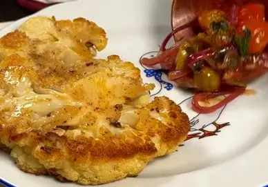 آموزش آشپزی؛ یه ترکیب عالی از گل کلم و مخلفات که اینقدر خوشمزه است گوشت هم کم میاره