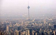 آخرین وضعیت هوا؛ خیزش گرد و خاک در نیمه جنوبی و غربی تهران