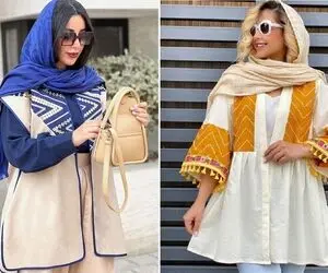کت هایی که واسه هوای داغ شیک و خنکن / استایل خاص با مانتو از لینن تا اپلیکه دوزی
