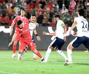 زمین گیر شدن پرسپولیس با پنالتی ملوان و صدرنشینی از دست رفته!