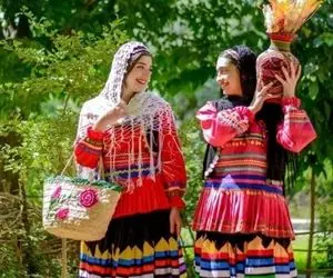 آواز محلی؛ دخترای شمالی چه بزن و بکوبی راه انداختن الحق که مازنیا ژنی کلا شادن