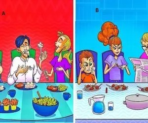 هوش تصویری؛ فکر میکنی زدی رو دست تیزهوشا پس زود  بگو کدوم از این خانواده ها فِیک؟