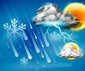 پیش بینی هواشناسی امروز پنجشنبه 23 بهمن 