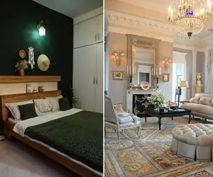 دکوراسیون خانه 100 متری / فضام کمه بهونه‌اس خانوم با سلیقه این خونه چیدمان کرده جذاب