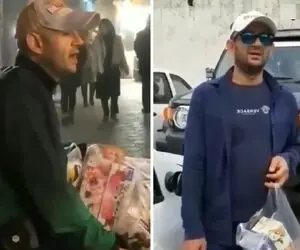 آواز خیابانی؛ دست فروشی که با کار خلاقانه و سوزناکش دستمال هاشو با آهنگ تقدیر فروخت 