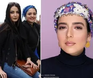 دُکی جذاب نرگس محمدی واسش پروتز زد حالی به حولی؛ آبجیِ ستایش چه مدلینگ ناز فکریه!