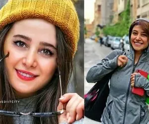 "الناز ریزه میزه" چه لاکچری عضله میسازه، بابا دمبل خفن؛ خانومی اینجا سوئد نیستا!