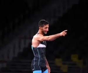 (ویدئو) ارتباط تصویری زنده محمدرضا گرایی با خانواده اش بعد از کسب مدال طلا