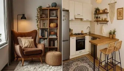 کارهایی که میتونید برا خوشگلتر شدن دکوراسیون خونه کوچک انجام بدید؛ خونه فسقلتو کاخ کن