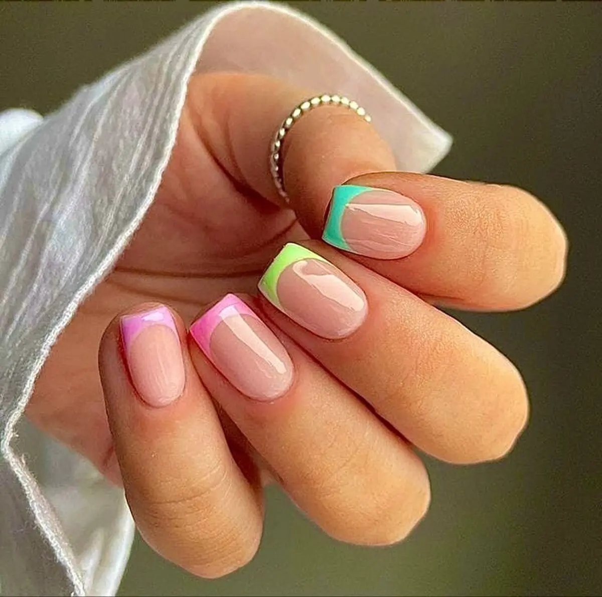 لاک ناخن جذاب 
