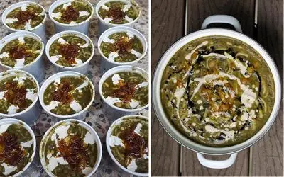 طرز تهیه آش نذری برای 50 و 100 نفر / بهترین دستور پخت با اندازه دقیق مواد اولیه