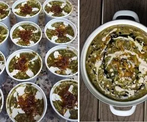 طرز تهیه آش نذری برای 50 و 100 نفر / بهترین دستور پخت با اندازه دقیق مواد اولیه