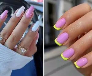 انواع ایده لاک فرنچ مناسب خانوم ها / مدل های متنوعی که برای هر شغل میتونید بزنید