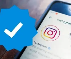 تیک آبی اینستاگرام چند؟