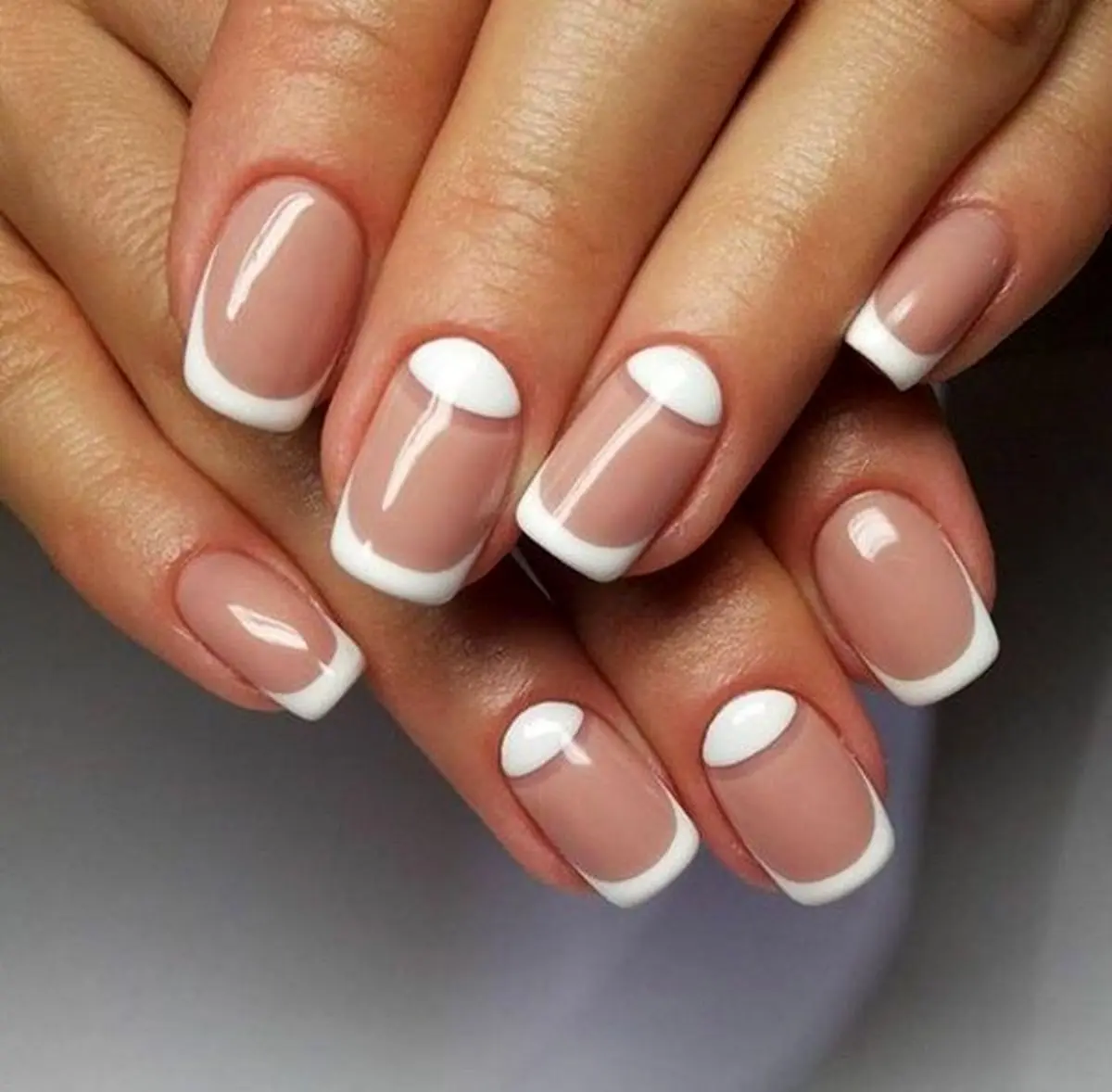 white-french-bridal-nail-model-20