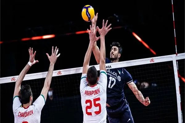 جدول والیبال لیگ ملت ها 2021