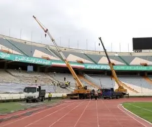 صحنه باورنکردنی از ورزشگاه آزادی ساعاتی قبل دیدار پرسپولیس!