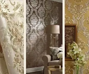 ایده های فوق مدرن برای کاغذ دیواری پذیرایی / جلوه ای منحصر به فرد و رویایی در نشیمن