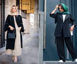 کلی ایده جذاب برای استایل با رنگ مشکی؛ یه دنیا رنگ برای ست کردن مانتو مشکی داری!