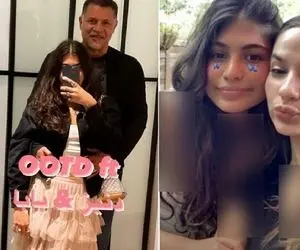 دختر علی دایی با یه لهجه کلی کیلی جذاب شده عزیز دل فالوورا؛ چه مامان سانسور لازمی!