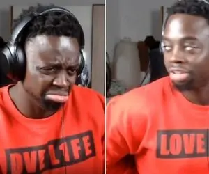 آواز پر واکنش؛ پسره سیاه پوست وقتی آهنگ کردی رو شنید زیر و رو شد فقط رقص شونه هاش