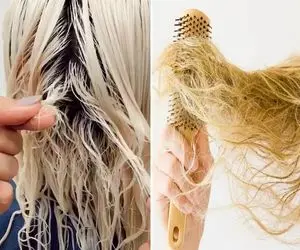 درمان موهای سوخته بعد از دکلره / برا تو که به آخر خط رسیدی و میخوای قید موهاتو بزنی